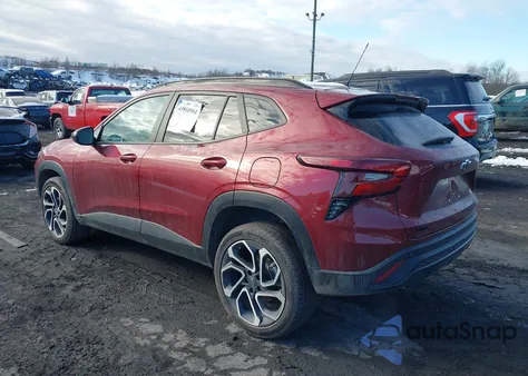 2025 Chevrolet Trax Fwd 2Rs z USA, uszkodzony, nr VIN KL77LJEP1SC053046